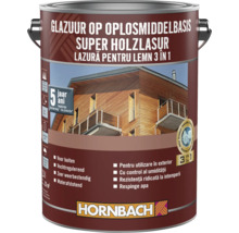 Farbeimer mit Holzlasur für den Außenbereich