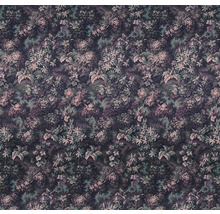 Tapete mit Blumen- und Pflanzenmuster