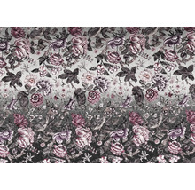 Textiltapete mit Blumenmuster