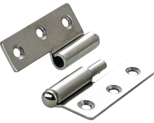 Türenband aus Metall mit Stift
