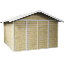Gartenhaus aus Holz mit Dach