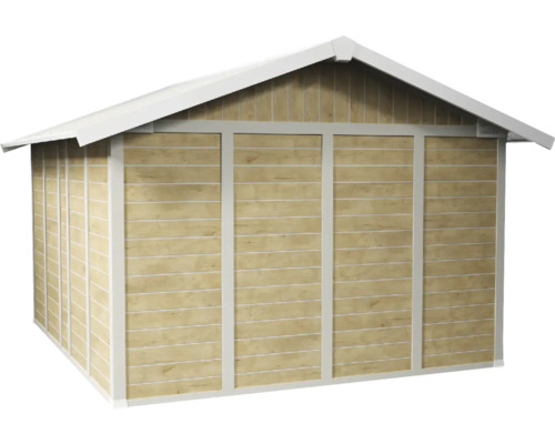 Gartenhaus aus Holz mit Dach