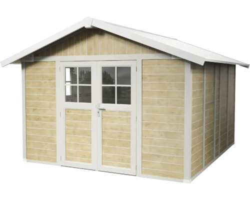 Gartenhaus mit Doppeltür und Satteldach