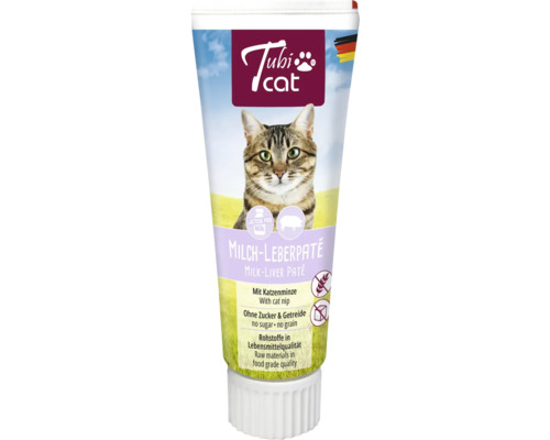 Katzensnack Tubicat Milch-Leberpaté 75g Tubicat Milch Leberpastete für Katzen