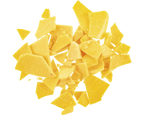 Gelbe Carnaubawachsflocken für die Holzbearbeitung