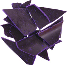 Stückige Harzbrocken