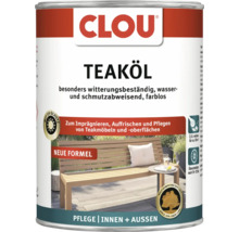 Clou Teaköl Dose zum Imprägnieren, Auffrischen und Pflegen von Teakmöbeln