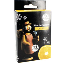 Verpackung Räucherkerzen Orange, 24 Stück