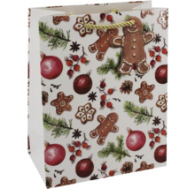 Geschenktasche mit Weihnachtsmotiven
