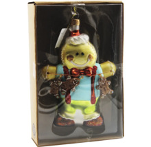 Lebkuchenmann Christbaumschmuck in Verpackung