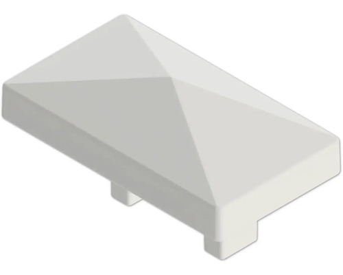 Zaunpfostenkappe in Pyramidenform