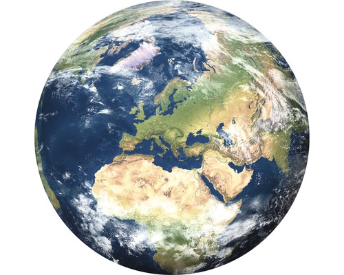 Glasbild rund Mother Earth Ø 20 cm