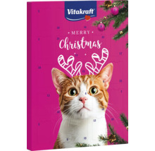Vitakraft Adventskalender für Katzen mit Katzenmotiv und Merry Christmas Schriftzug