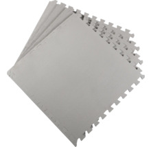 Mehrere graue Steckmatten