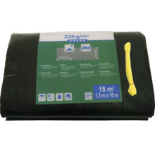 Abdeckplane 1,5 mal 10 Meter mit Kordel