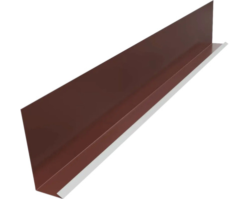 Precit Roof Winkelblech mit Wasserfalz oxidrot 0,6x250x2000 mm Metallwinkelprofil