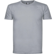 Graues T-Shirt mit Rundhalsausschnitt