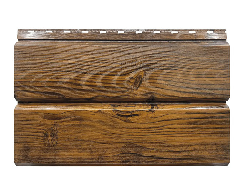 Holzfassadenverkleidung mit Holzstruktur