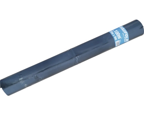 Baufolie LDPE 0,1 mm 25 x 4 m Opak bunt Rolle = 100 m² Baufolie Rolle mit 100 Quadratmeter Fläche