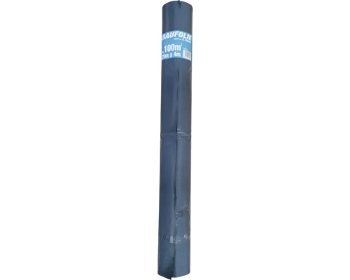 Baufolie Rolle mit circa 100 Quadratmeter Fläche