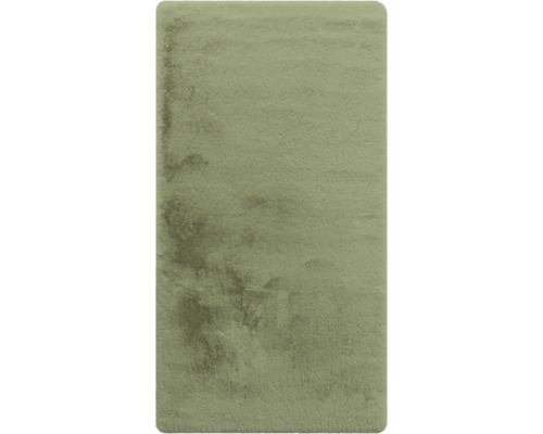 Hochflorteppich Shaggy Romance grün 80x150 cm Hochflor Teppich