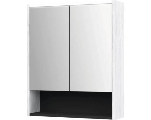 Spiegelschrank mit zwei Türen und Ablagefläche