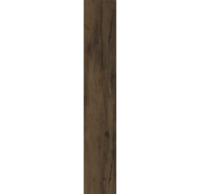 Nahaufnahme einer Bodenfliese in Holzoptik