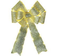 Dekorativer Schleifenanhänger mit Beleuchtung für festliche Anlässe