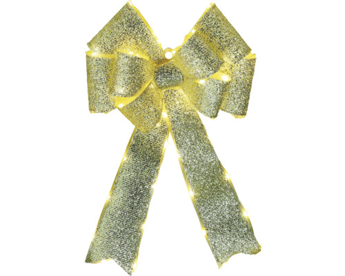 Dekorativer Schleifenanhänger mit Beleuchtung für festliche Anlässe