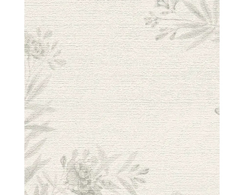 Tapete mit dezentem floralen Muster