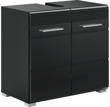 Waschbeckenunterschrank mit vier Türen und zwei Schubladen