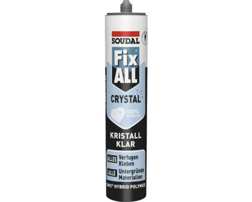 Soudal Fix All Crystal Klebstoff Kartusche