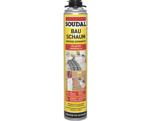 Pistolenschaum B3 beige 750 ml Soudal Bauschaum Dose