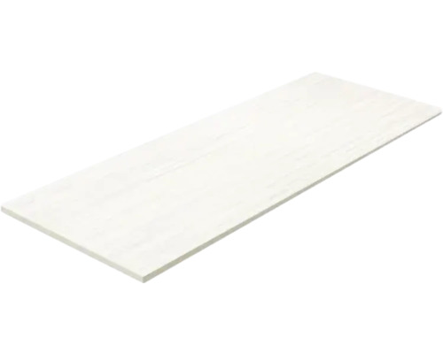 Keramik Wandfliese Egeo 25x60 cm weiß matt Holzplatte