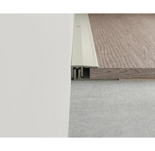 Detailansicht eines Übergangsprofils zwischen zwei Bodenbelägen