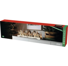 Verpackung einer beleuchteten Winterdorf-Dekoration von Konstsmide für den Innenbereich