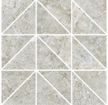 Quadratische Fliese mit geometrischem Muster