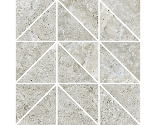 Quadratische Fliese mit geometrischem Muster