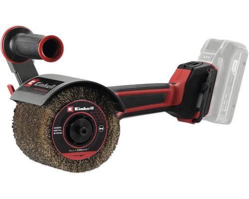 Akku-Bürstenschleifer Einhell TP-BR 18/32 Li BL, ohne Akku oder Ladegerät Einhell Akku-Drahtbürste für Holz, Metall und Stein