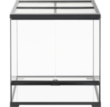 Glasterrarium mit doppelter Fronttür zur Tierhaltung