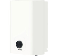 Warmwasserspeicher mit Temperaturregler und Stiebel Eltron Logo