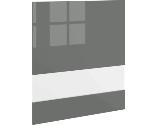 Küchenfront mit horizontalem Streifen