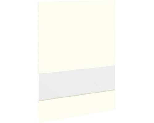PICCANTE Smart Segmentglastür für Oberschrank 50 x 70 cm SOFT WHITE "O" Möbelblende