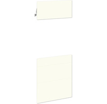 Weißes Küchenschrankelement