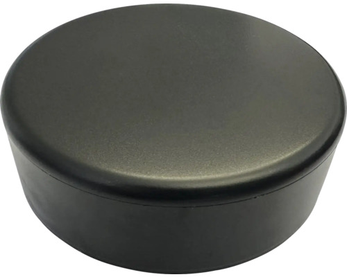 Schwarzer Möbelknopf