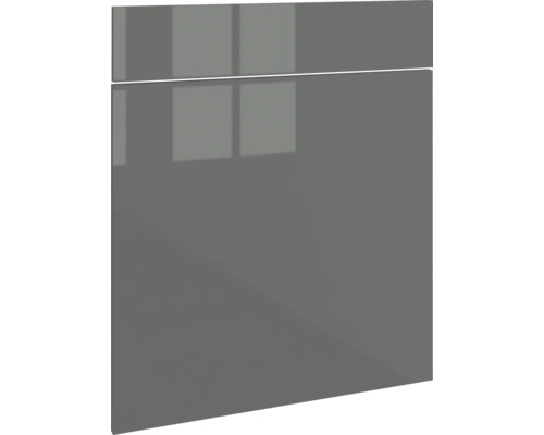 Segmentglastür PICCANTE Smart für Oberschrank 60x70 cm SANDY BEIGE "P" Küchenfront in Hochglanz