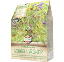 Samenpackung Schnellbegrüner von Sperli mit Abbildung verschiedener Blümen