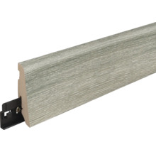 Fußleiste mit Clipbefestigung