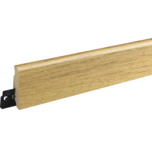 Sockelleiste mit Befestigungsclip