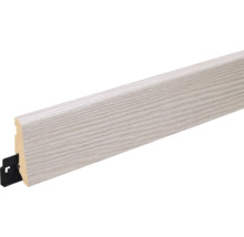 Sockelleiste mit Befestigungsclip